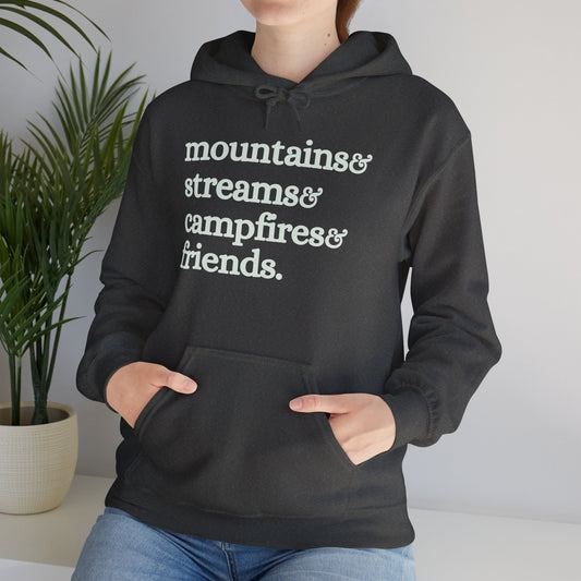 Mountains and Friends Hoodie